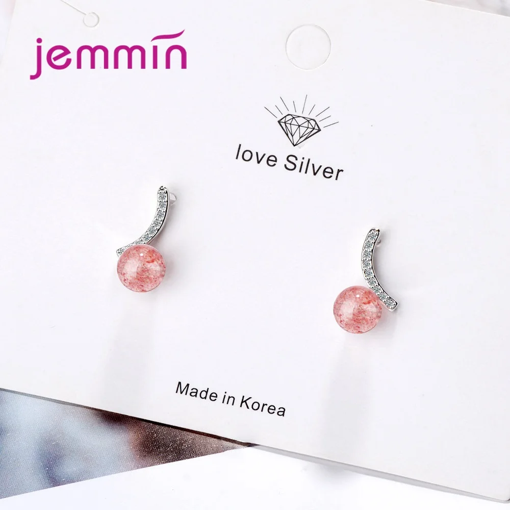 New Attractive Women Fashion 925 Sterling Silver Earrings Trendy Wedding Engagement Party Jewelry Wholesale/Retail | Украшения и