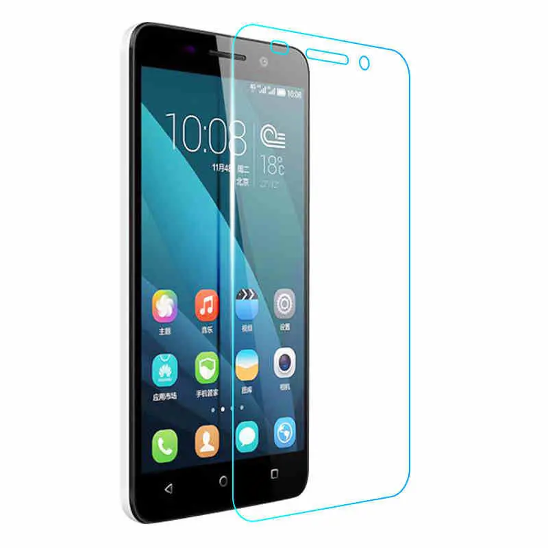 2.5d Tempered Glass Film Explosion Proof Screen Protector For Huawei Ascend Mate7 P8 P9 Lite Honor 4 6 7 4C 4X 5X +Cleaning Kit |