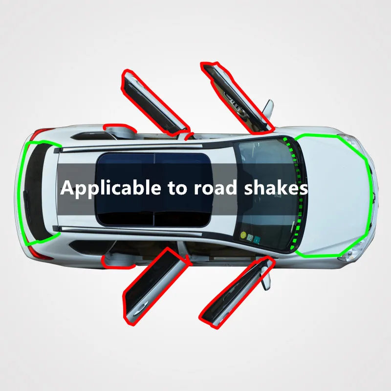 Уплотнительная лента для автомобиля ford road shuffers 5|Шпатлевки клеи и герметики| |