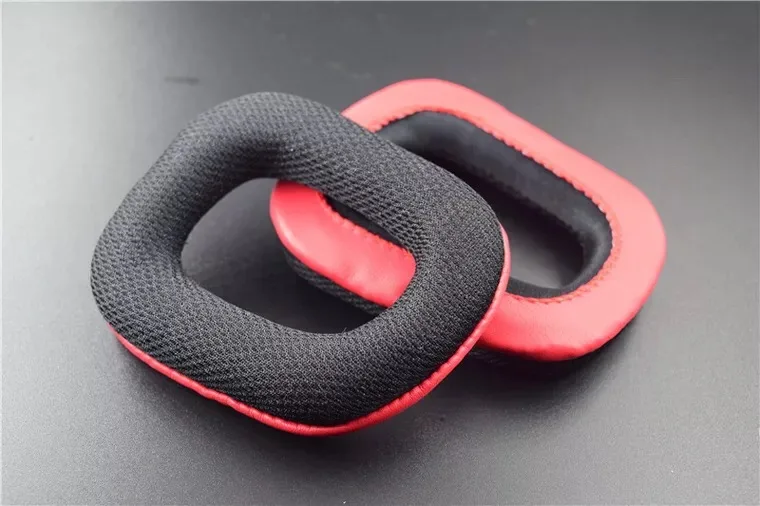 Сменные поролоновые накладки для наушников губка ремонтные аксессуары Logitech G35 G930