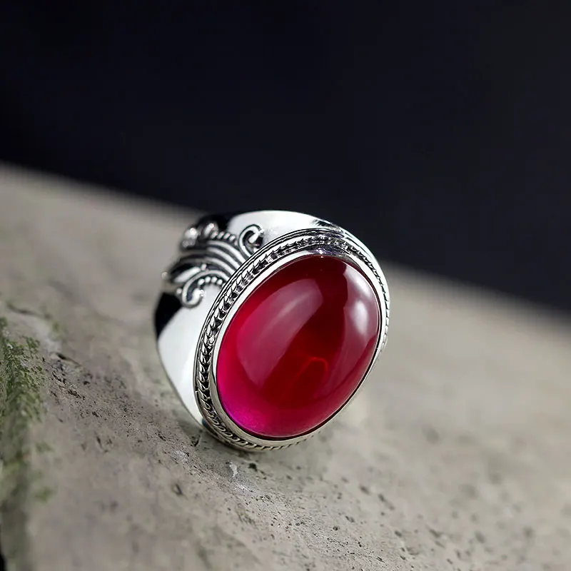 Кольца Для женщин мужчин 100% реального стерлингового серебра 925 Fine Jewelry природных
