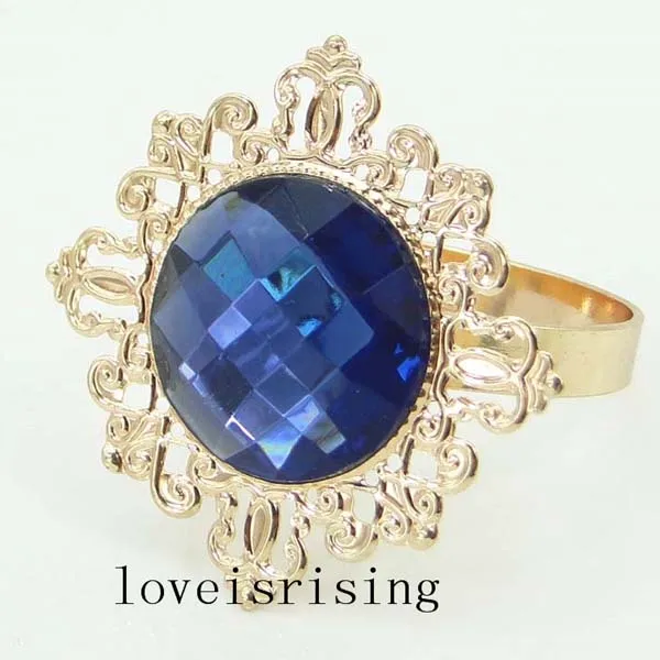 21 цвет 8 шт. бриллиантовое Золотое Φ кольцо свадебный банкет Свадебный обеденный