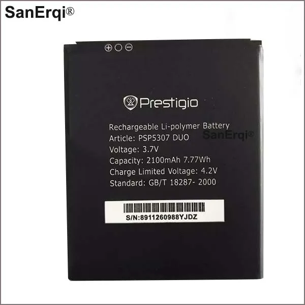 Для Prestigio MultiPhone PSP5307 DUO 5307 PSP5307DUO Аккумулятор 2100 мАч аккумулятор высокого