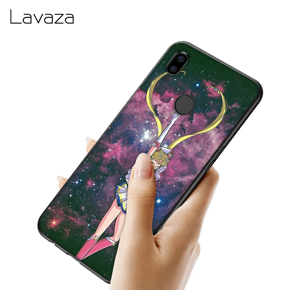 Мягкий чехол Lavaza Sailor Moon для Huawei Honor 6 7A Pro 7C 8C 7 8X 8 9 10 lite Note10 |