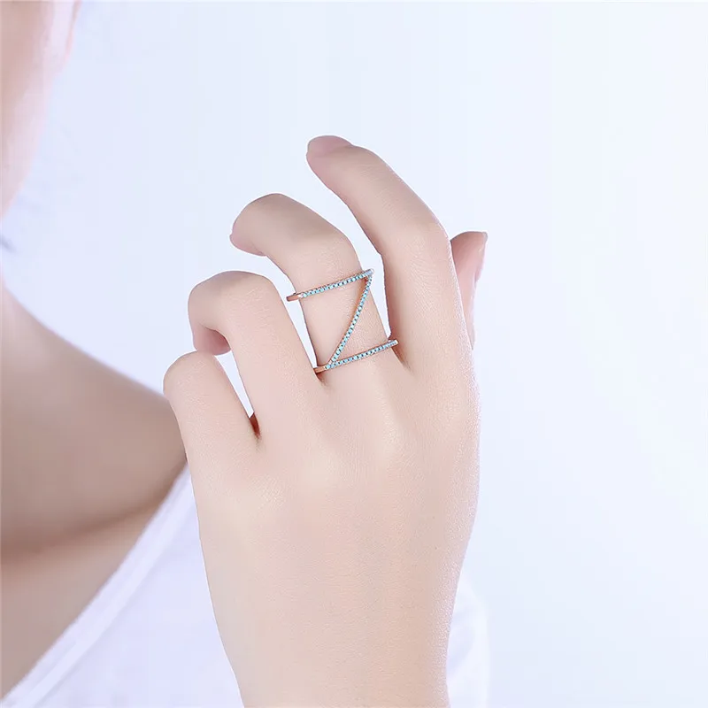 New Fashion Women Vintage Turquoises Rings Geometric Big Blue Color Small kallaite Crystal Knuckle Finger Ring Ethnic Jewelry | Украшения и