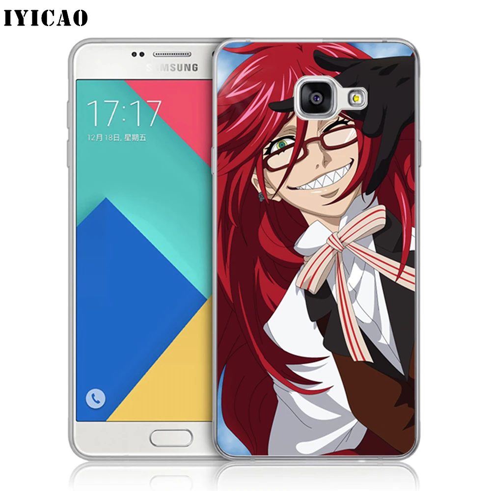 IYICAO Черный Дворецкий Мягкий силиконовый чехол для телефона Samsung A10 A30 A40 A50 A70 M10 M20 M30