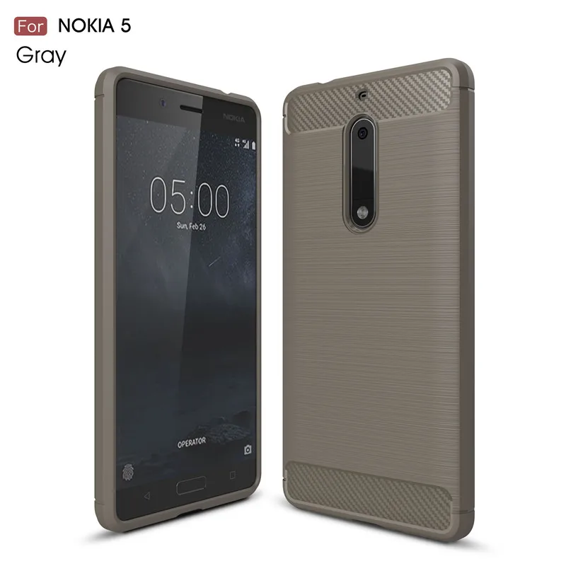 Чехол Whyes для Nokia 5, 2, 3, 6, углеродное волокно, мягкий ТПУ, тяжелый противоударный чехол, полный протектор, чехол для Nokia 6, Nokia 3, Conque