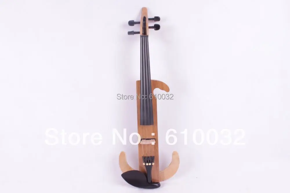 4/4 Электрический Скрипки твердой древесины 9 29 # дерева цвета 4 струнный|electric