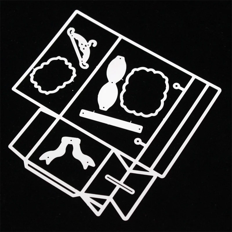 

YPP CRAFT Candy Box Metal Cutting Dies Stencils for DIY Scrapbooking/photo album Decorative Embossing DIY Paper Cards