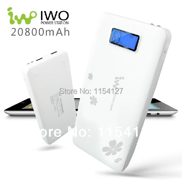 20800mah large capacity Dual usb portable battery charger Power Bank for iphone Samsung Display Monitor Sleep Function | Мобильные