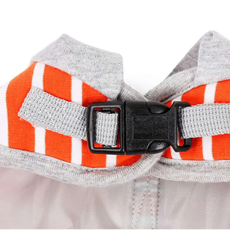 Шлейка и поводок для кошек воздухопроницаемая мягкая хлопковая полоска с