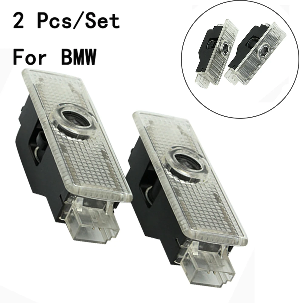 With Logo Lens Include LED Courtesy 2Pcs/Set Ghost Shadow Projetor Weclome Lamp Only For BMW E60/E90/F10/F30/F15/E63/E64/E65 | Автомобили