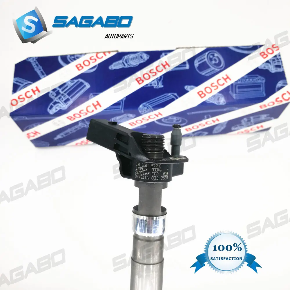 Абсолютно инжектор для VW Amarok 2,0, California T5 2,0, Caravelle T5 2,0, Multivan T5 0445116035