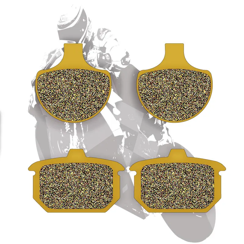 

Motorcycle Disc Semi-Metallic Brake Pads Front & Rear For HARLEY FXST 1340 Softail 1984-1986 XLX 1000 61 1984