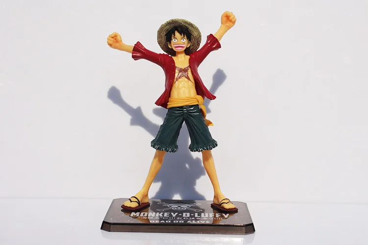 2021 One Piece 15cm Luffy After 2 Years THE NEW WORLD ПВХ экшн фигурка Коллекционная модель игрушка|model