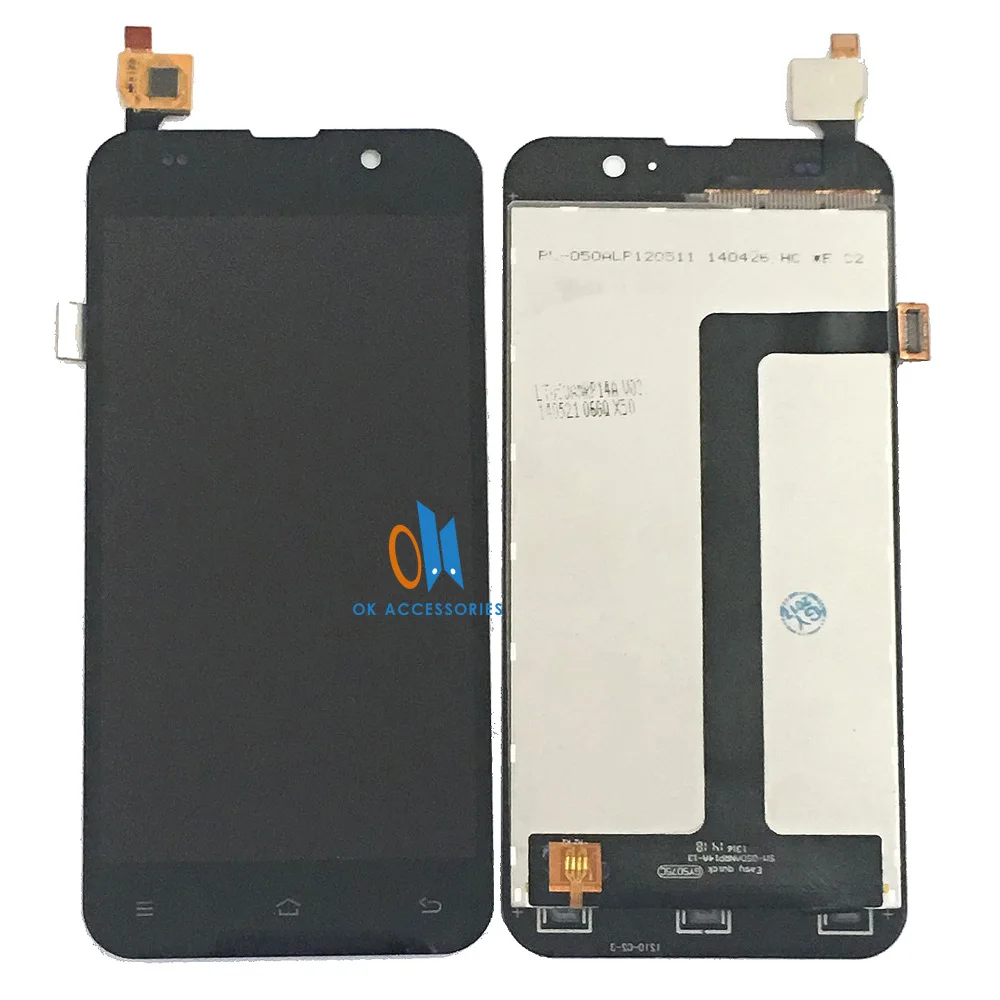 Белый цвет для Zopo ZP980 ZP980+ C2 C3 ЖК-дисплей+ кодирующий преобразователь сенсорного экрана в сборе с инструментами и лентой 1 шт./лот