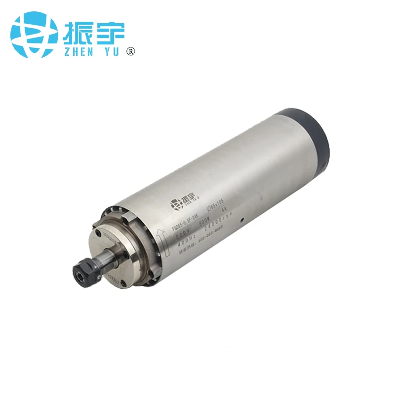 ZHENYU/FQD 800w ER11 Круглый с воздушным охлаждением cnc мотор шпинделя 4