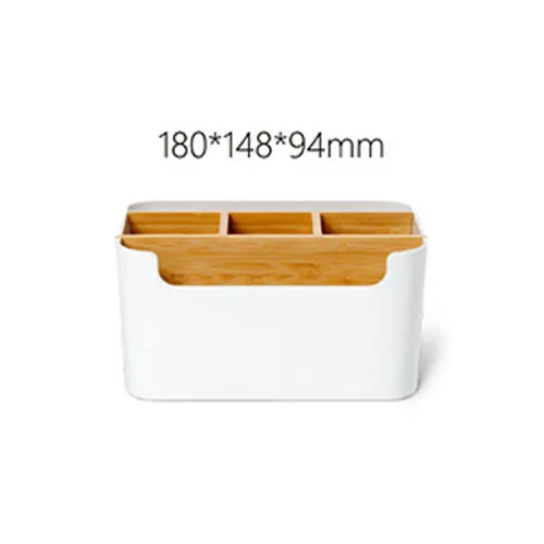 xiaomi youpin Bamboo Fibre съемный Органайзер коробка Sub-grid дизайн косметический ящик для хранения Портативный чехол для ванной комнаты