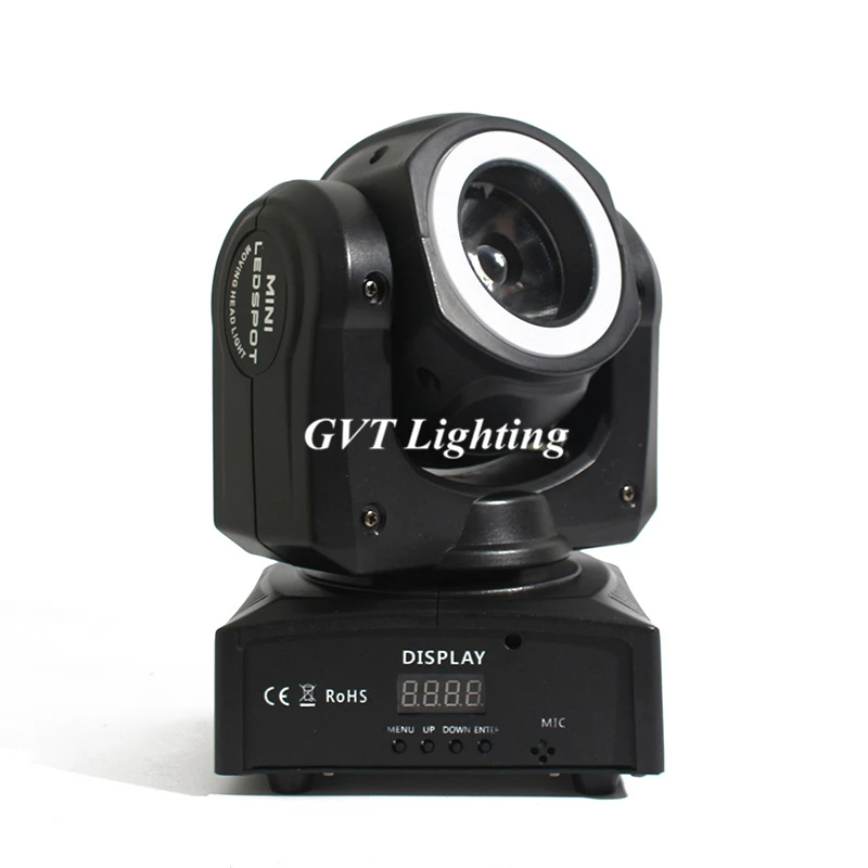 Миниатюрная Светодиодная лента 3 в 1 сценический прожектор с движущейся головкой