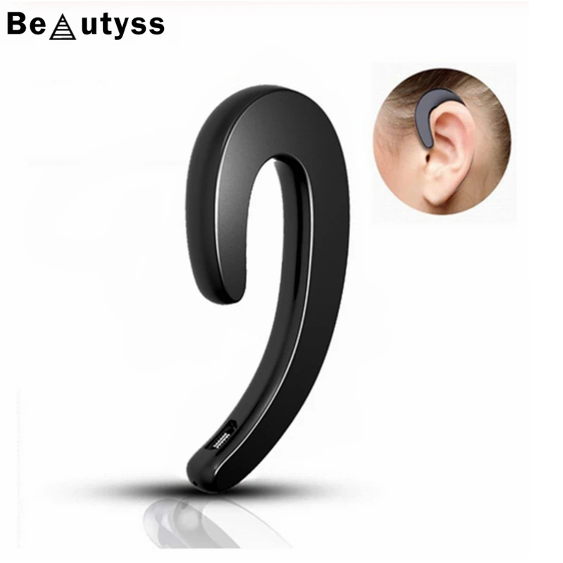 Беспроводные Bluetooth наушники Beautyss безболезненная гарнитура с ушным крючком для