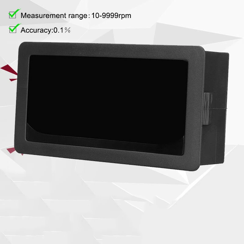 4 цифровой светодиодный Тахометр Rpm Измерение скорости + датчик приближения зала