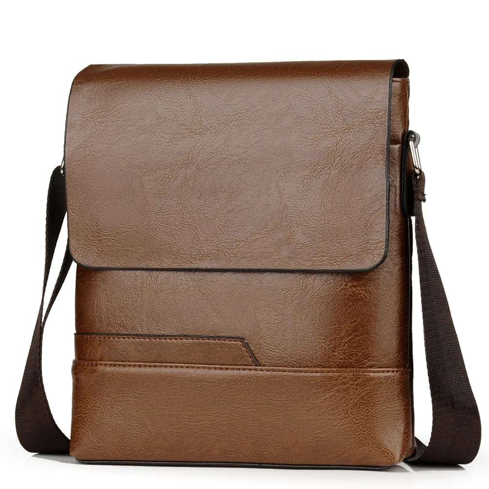 Сумка через плечо для мужчин Высококачественная сумка из искусственной кожи 2