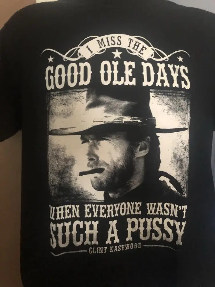 Мужская футболка с надписью I Miss The Good Ole Days круглым вырезом и Trump Alt-Right неоновые