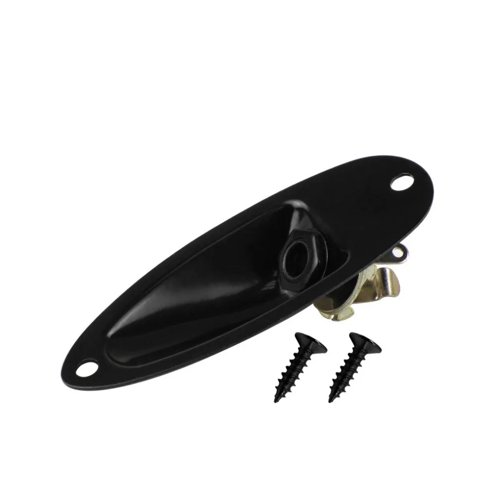 Выходная пластина типа лодки гнездо для электрической гитары бас 1/4 дюйма крыла