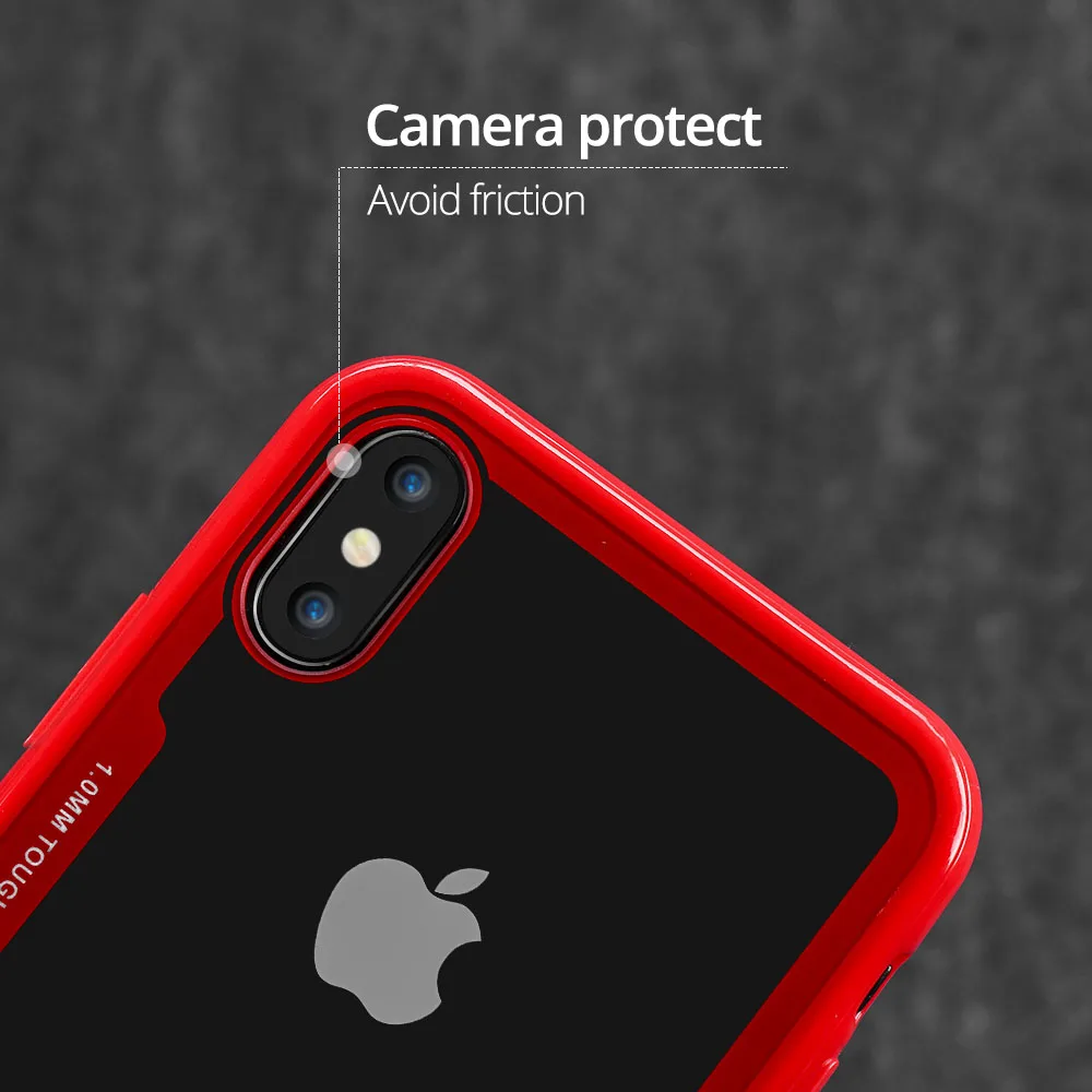 Ясно кремния ТПУ Frame Прозрачный чехол для телефона 7 плюс 8 Plus X XR XS MAX Телефон iPhone 6 6s