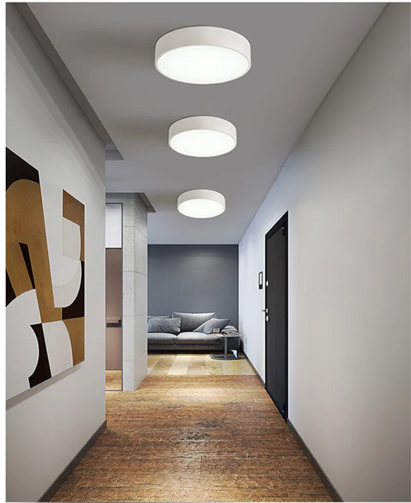 Причудливые потолочные светильники Macaron скандинавский светодиодный Железный