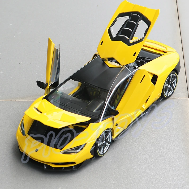 Новогодний подарок LP770 обновленная посылка 1:18 металлическая модель автомобиля