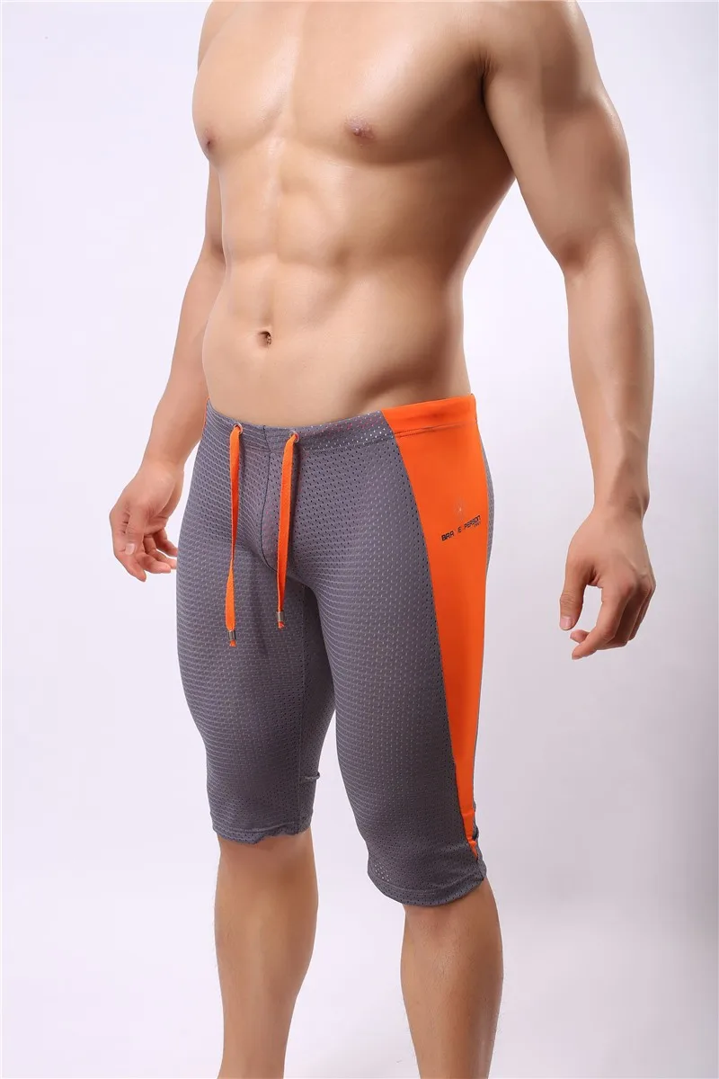 Сексуальные шорты с сеткой мужские купальные пляжные для серфинга короткий