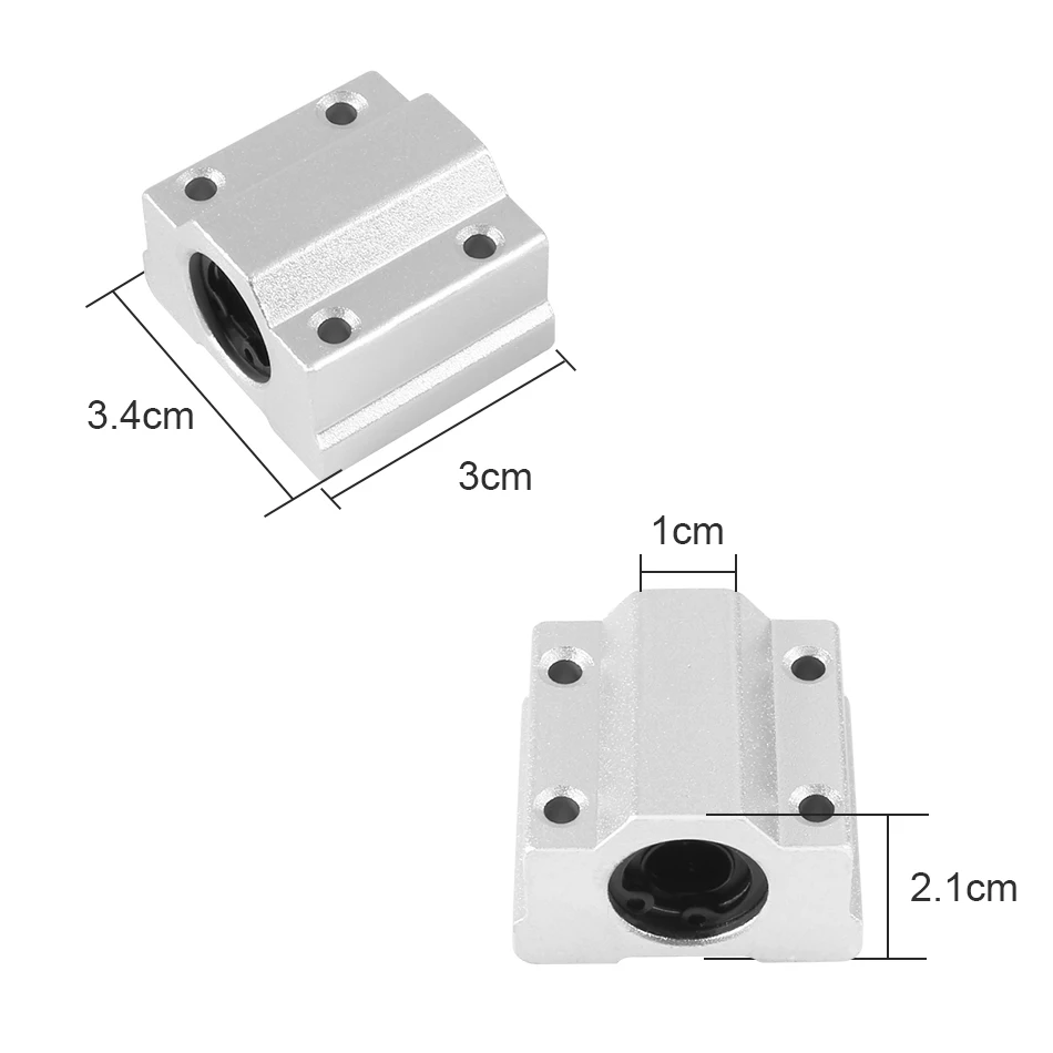 Линейный шарикоподшипник SCS8UU 8 мм блок фрезерного станка с ЧПУ SCS6UU SCS10UU SCS12UU SCS16UU