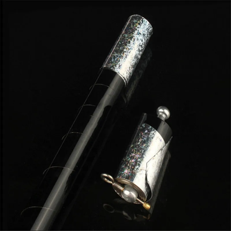 Staff Portable Martial Arts Metal Pocket Outdoor Sport Stainless Steel Silver Magic Pocket Bo Staff- New High Quality - Color: D 110 cm
