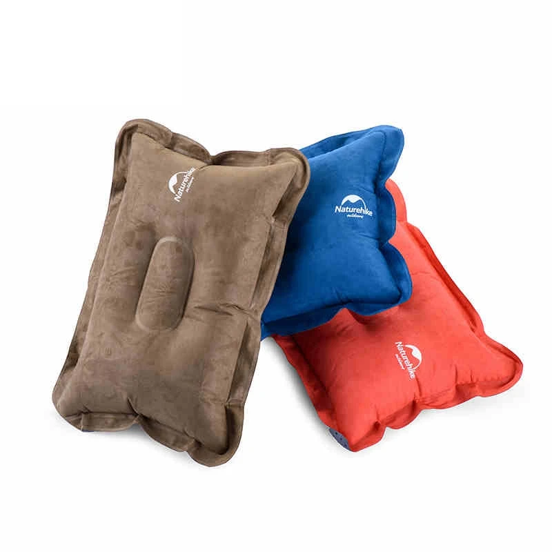 Naturehike Suede Подушка для кемпинга надувная воздушная подушка сжимаемая лучшая