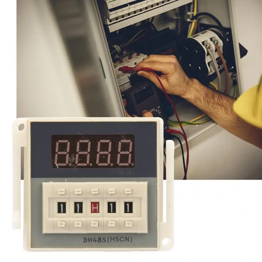 Цифровой модуль реле задержки времени 8 Pin 3W 0.01s ~ 99h99m переключатель устройства |