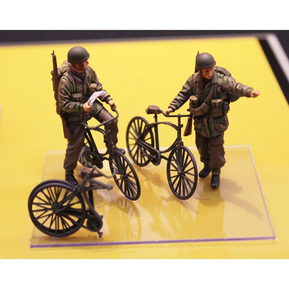 Набор для сборки велосипедов и мотоциклистов OHS Tamiya 35333 1/35|british paratrooper|model building