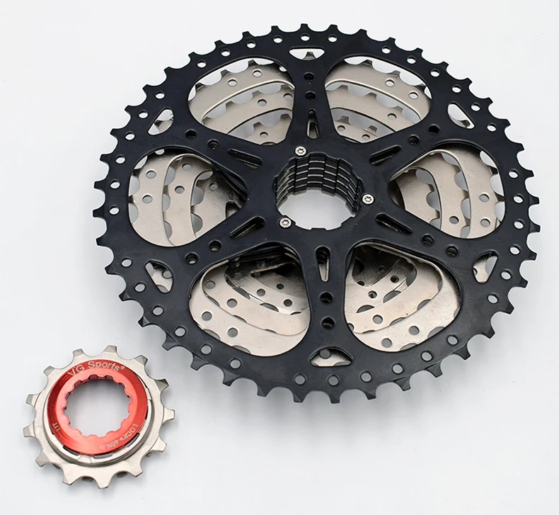 VG sports 8 speed 11-42T MTB кассета велосипедная Звездочка свободного хода cdg 8S горный велосипед свободного хода 42T Сверхлегкий 441g Высокое качество