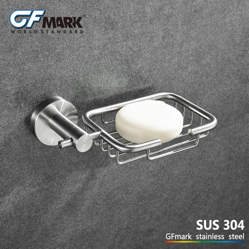 Сушилка для мыла GFmark из нержавеющей стали SUS304 настенный держатель мыльника
