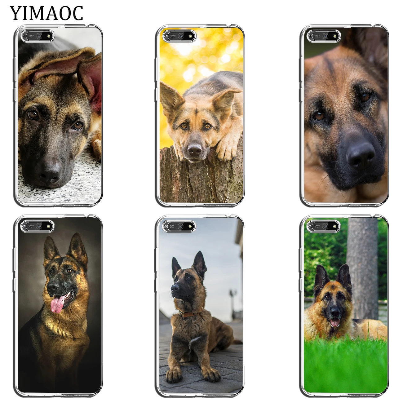 Мягкий силиконовый чехол YIMAOC для телефона Huawei Y7 Y6 Y9 Prime 2018 Honor 20 10 8 8C 8X 9X 9 Lite 7X 7C 7A