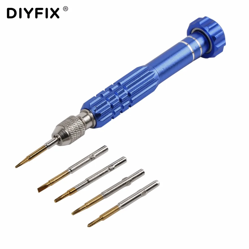 Набор прецизионных отверток Torx DIYFIX 5 в 1 для ремонта мобильных телефонов часов