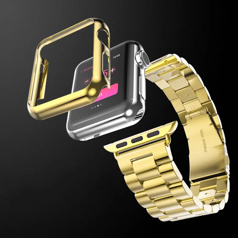 DAHASE классический ремешок из нержавеющей стали для Apple Watch серии 2 iWatch 42 мм 38