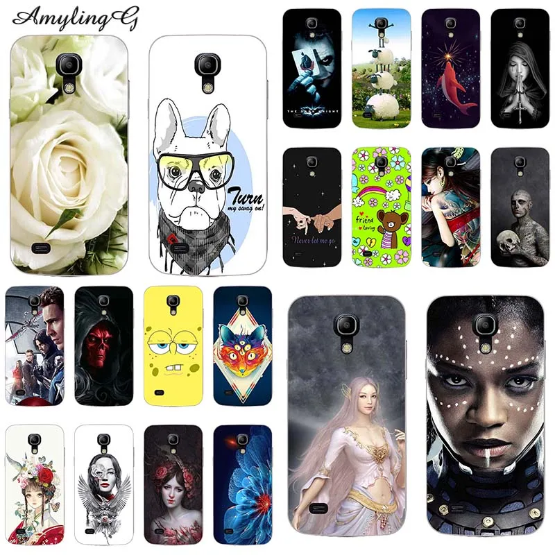 Чехол для samsung Galaxy S4 Mini/S4Mini GT-I9190 i9195 i9192 цветные мягкие чехлы из ТПУ на заднюю панель чехол для мобильного телефона с животными
