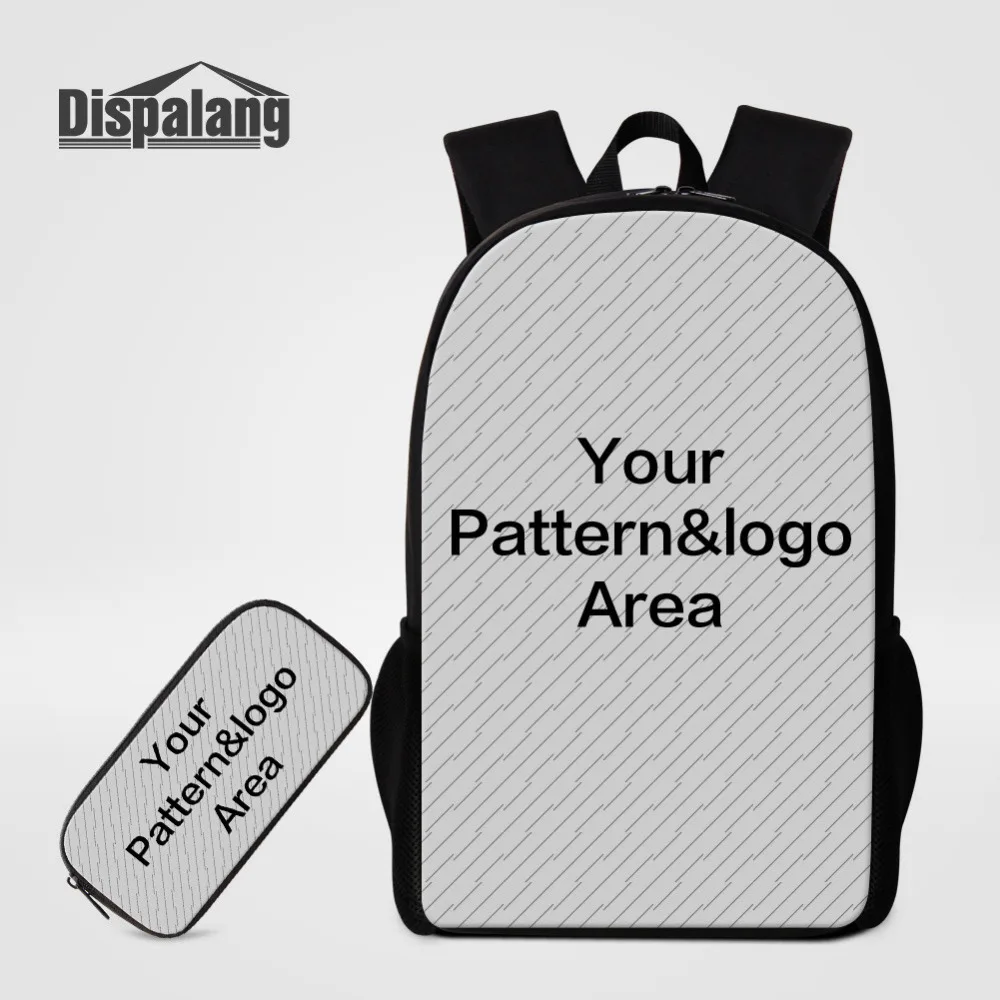 Dispalang 2 шт./компл. школьный рюкзак для девочек и подростков с принтом аниме