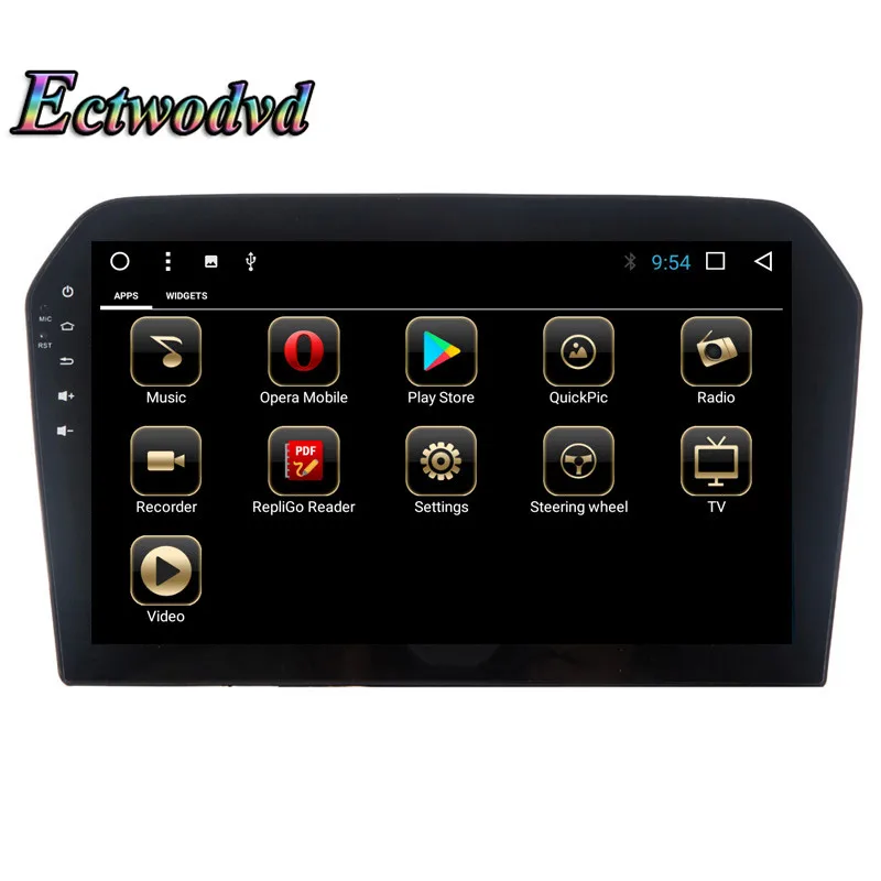 Ectwodvd Восьмиядерный Android 8 1 4G + 64G Автомобильный Радио Стерео gps навигация для VW JETTA