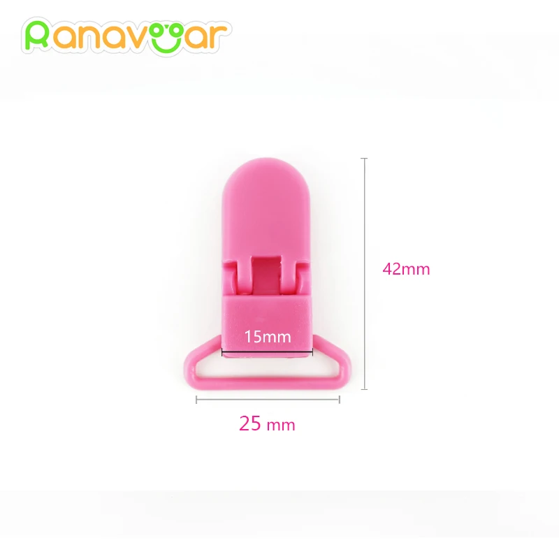 5 шт. пластиковые подтяжки для соски пустышки 25 мм 10 цветов|dummy pacifier clip|soother clipspacifier