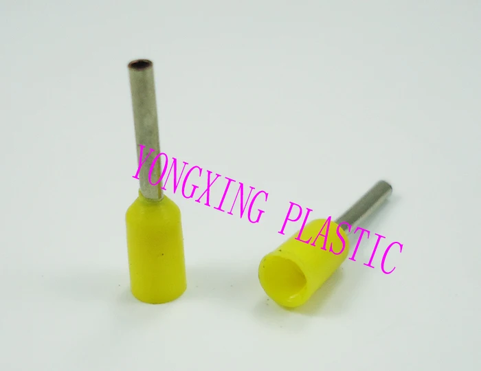 

2017 freeshipping 100pcs/lot E1012 Bootlace cooper Ferrules kit Wire Crimp Connector Insulated Cord Pin End Terminal 8 color