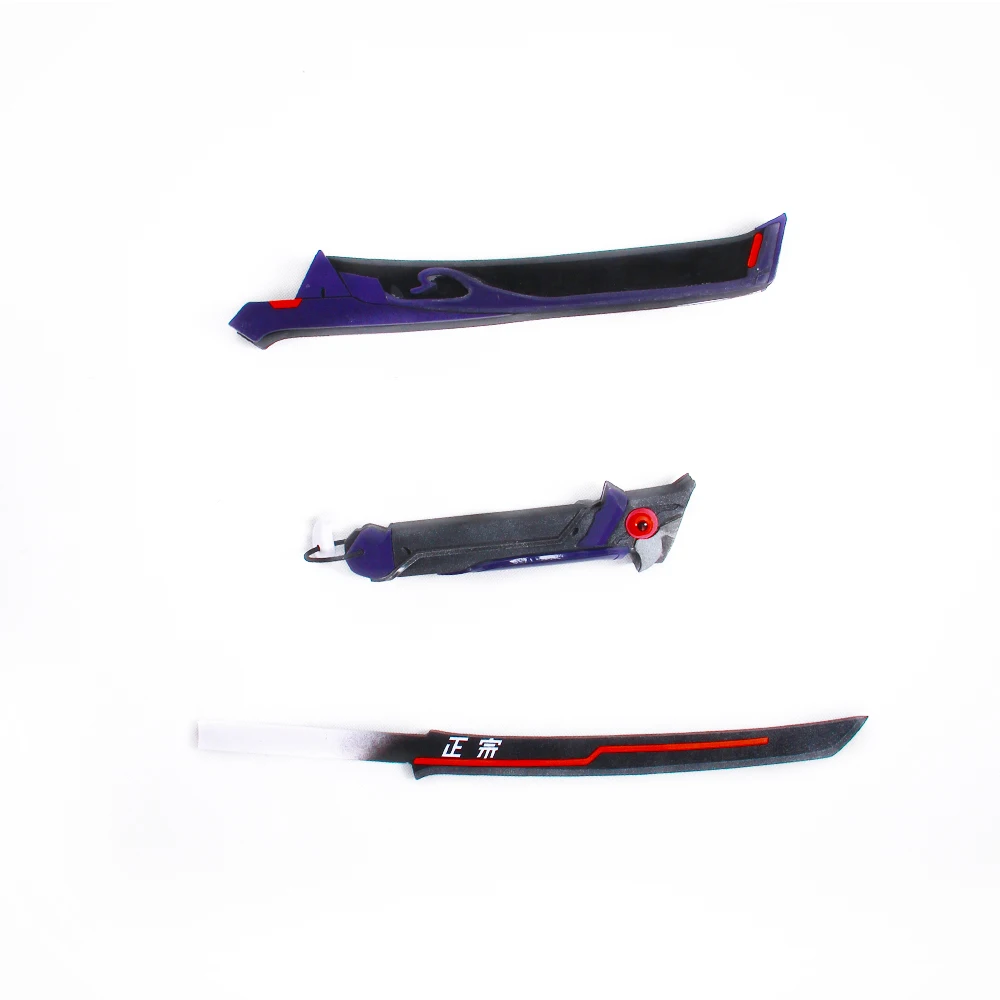 2" OW Genji ONI короткий меч в ножнах Косплей Prop-1839