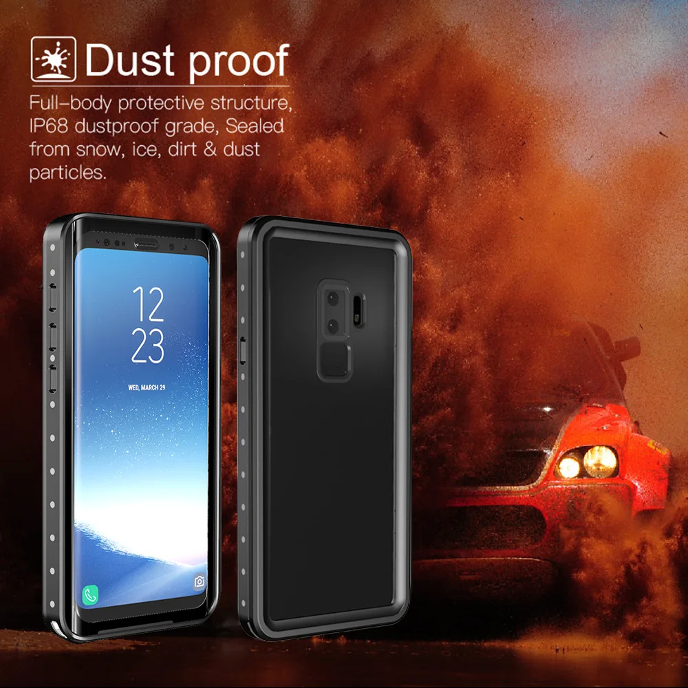 Водонепроницаемый чехол для Samsung Galaxy S9 Plus с рисунком питомца PIX68 | Мобильные