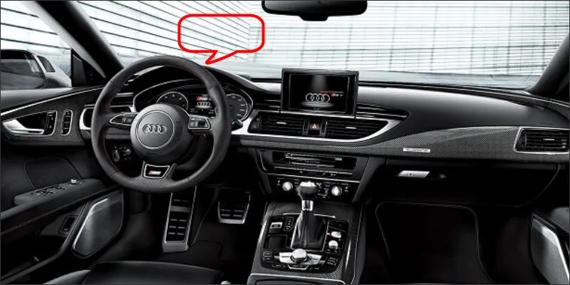 Для Audi TT A1 A3 A4 A5 A7 Q3 Q5 Q7 RS TTS-Автомобильный HUD Дисплей-безопасное вождение экран проектор Refkecting лобовое стекло